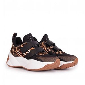 Michael kors mixed animal print runners